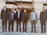 بازدید رئیس دانشگاه از ساختمان در حال ساخت پژوهشکده فناوری تولیدات گیاهی